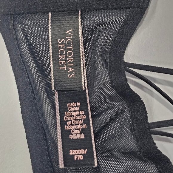 Victoria's Secret Starburst Unlined Plunge Bra 32DDD - Picture 7 of 8